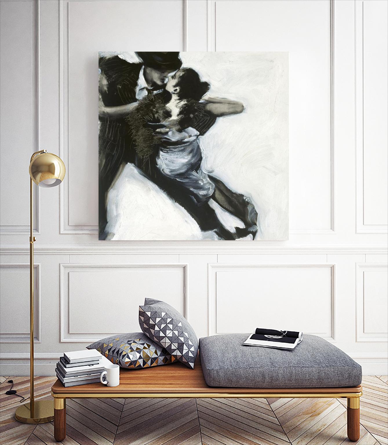 The Embrace by Marysa Burr on GIANT ART - black music - dance