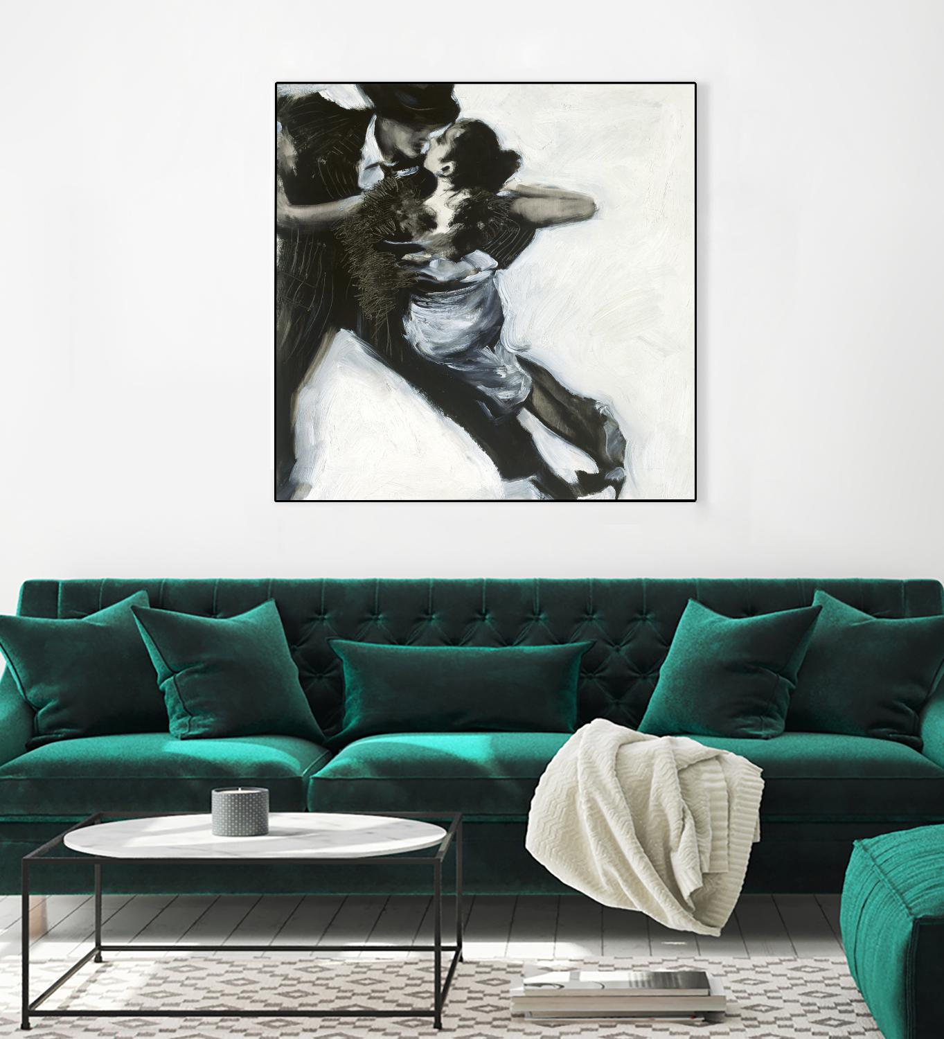 The Embrace by Marysa Burr on GIANT ART - black music - dance