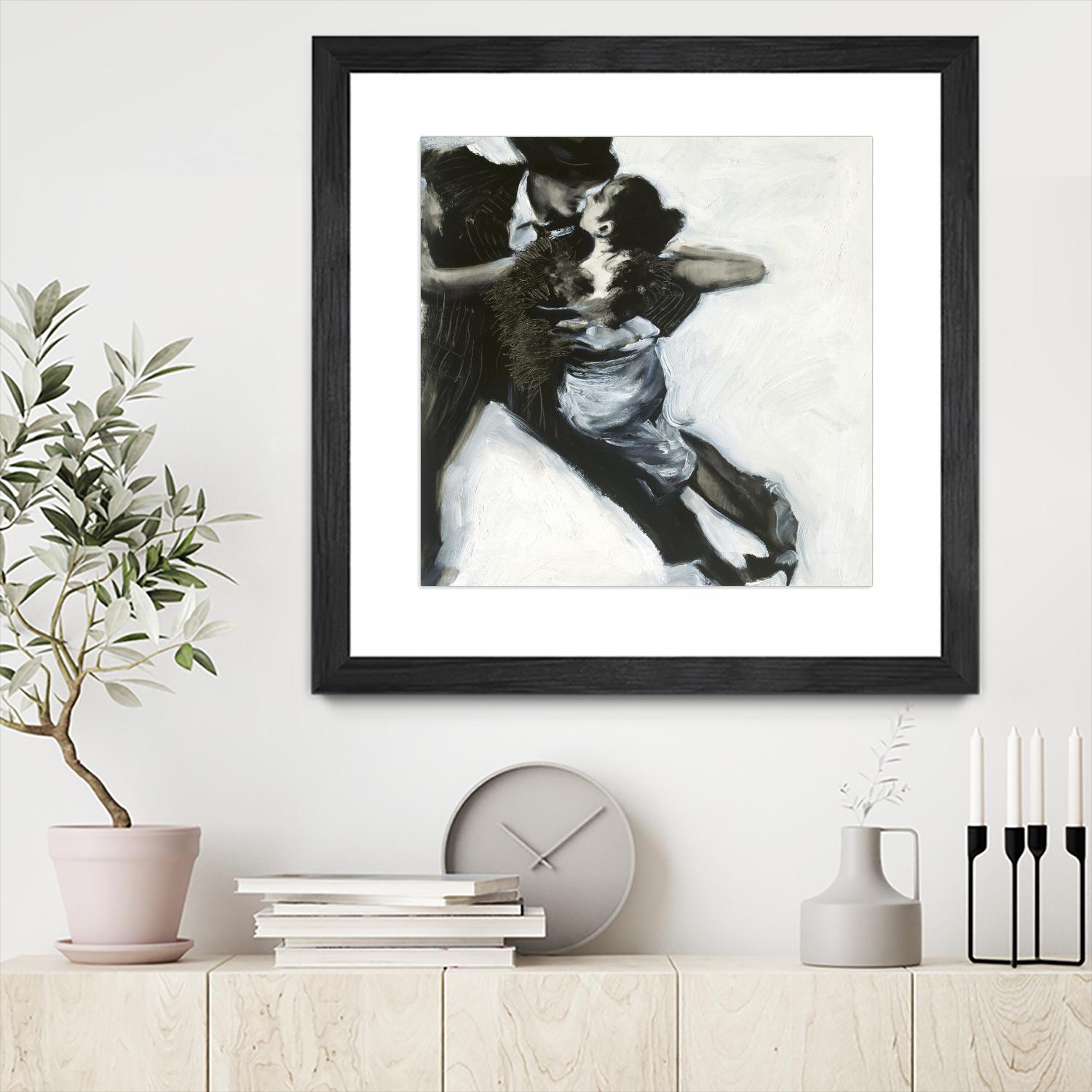 The Embrace by Marysa Burr on GIANT ART - black music - dance