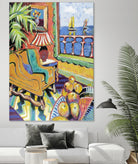 Bayview 1 by David Dauncey on GIANT ART - yellow contemporary