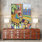 Bayview 1 by David Dauncey on GIANT ART - yellow contemporary