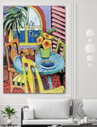 Bayview 2 by David Dauncey on GIANT ART - yellow contemporary