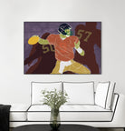 QB Ready by Robert Williamson on GIANT ART - yellow leisure