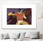 QB Ready by Robert Williamson on GIANT ART - yellow leisure