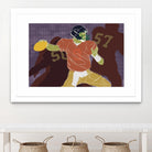 QB Ready by Robert Williamson on GIANT ART - yellow leisure