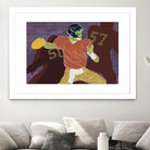 QB Ready by Robert Williamson on GIANT ART - yellow leisure