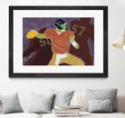 QB Ready by Robert Williamson on GIANT ART - yellow leisure