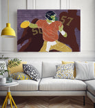 QB Ready by Robert Williamson on GIANT ART - yellow leisure