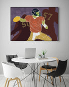 QB Ready by Robert Williamson on GIANT ART - yellow leisure