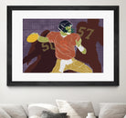 QB Ready by Robert Williamson on GIANT ART - yellow leisure