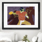 QB Ready by Robert Williamson on GIANT ART - yellow leisure