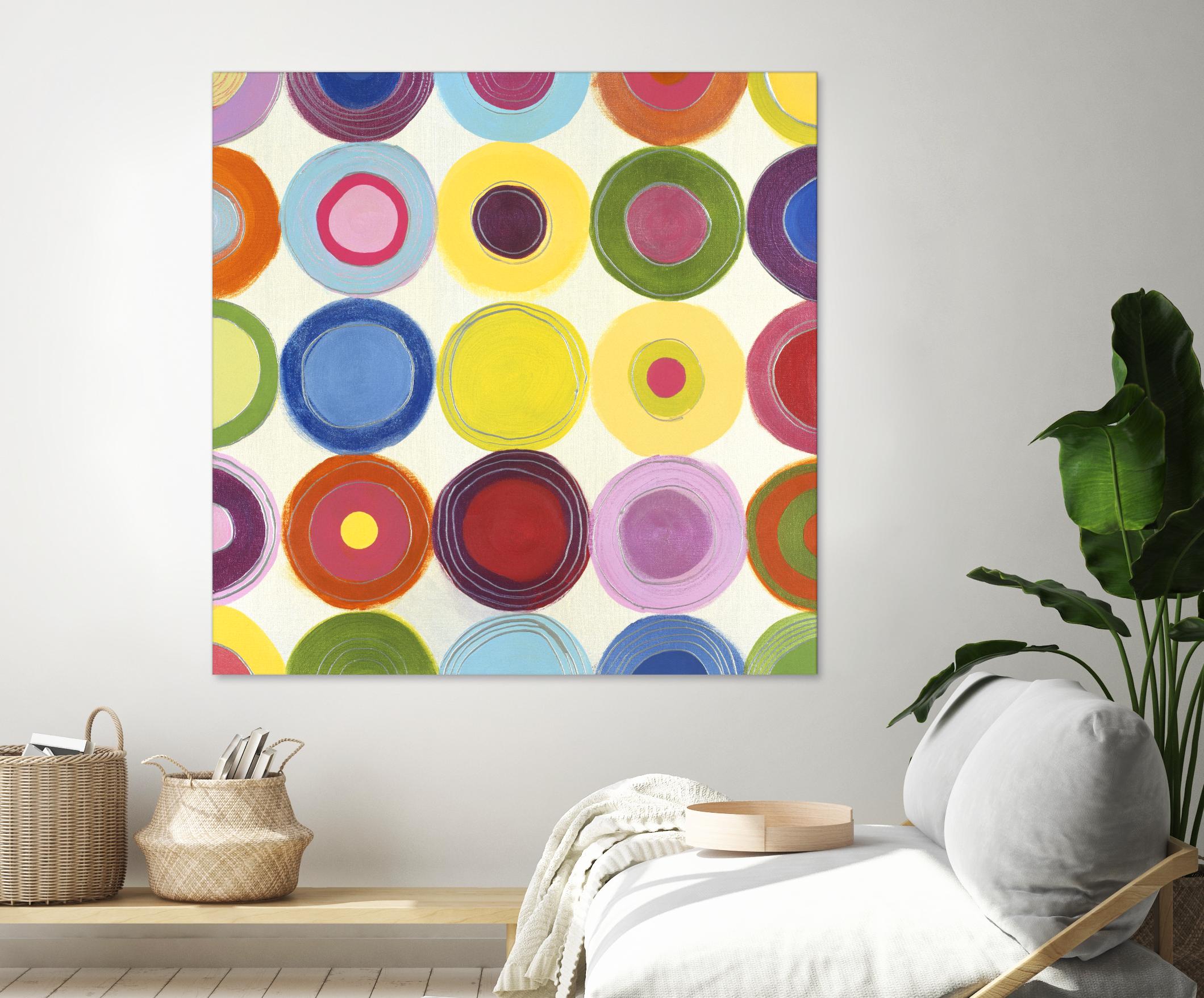 Life is a Beach 1 by Mary Calkins on GIANT ART - red abstract