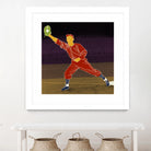 First Base Catch 2 by Robert Williamson on GIANT ART - yellow leisure