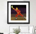 First Base Catch 2 by Robert Williamson on GIANT ART - yellow leisure