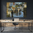 Edinburgh at Dusk by Desmond O'Hagan on GIANT ART - black everyday life