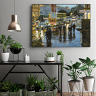 Edinburgh at Dusk by Desmond O'Hagan on GIANT ART - black everyday life