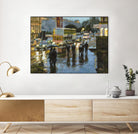 Edinburgh at Dusk by Desmond O'Hagan on GIANT ART - black everyday life