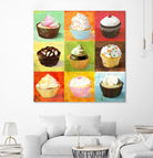 Enjoy Cupcakes by Cory Steffen on GIANT ART - yellow fruit-food-drink