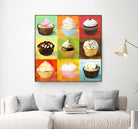 Enjoy Cupcakes by Cory Steffen on GIANT ART - yellow fruit-food-drink