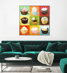 Enjoy Cupcakes by Cory Steffen on GIANT ART - yellow fruit-food-drink