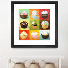 Enjoy Cupcakes by Cory Steffen on GIANT ART - yellow fruit-food-drink