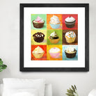Enjoy Cupcakes by Cory Steffen on GIANT ART - yellow fruit-food-drink
