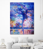 Fire Bird Reheasal by John Asaro on GIANT ART - blue music - dance