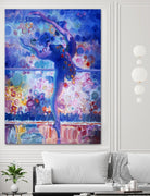 Fire Bird Reheasal by John Asaro on GIANT ART - blue music - dance