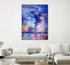 Fire Bird Reheasal by John Asaro on GIANT ART - blue music - dance