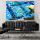 Between the Lanes by Terri Hill on GIANT ART - beige leisure