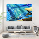 Between the Lanes by Terri Hill on GIANT ART - beige leisure