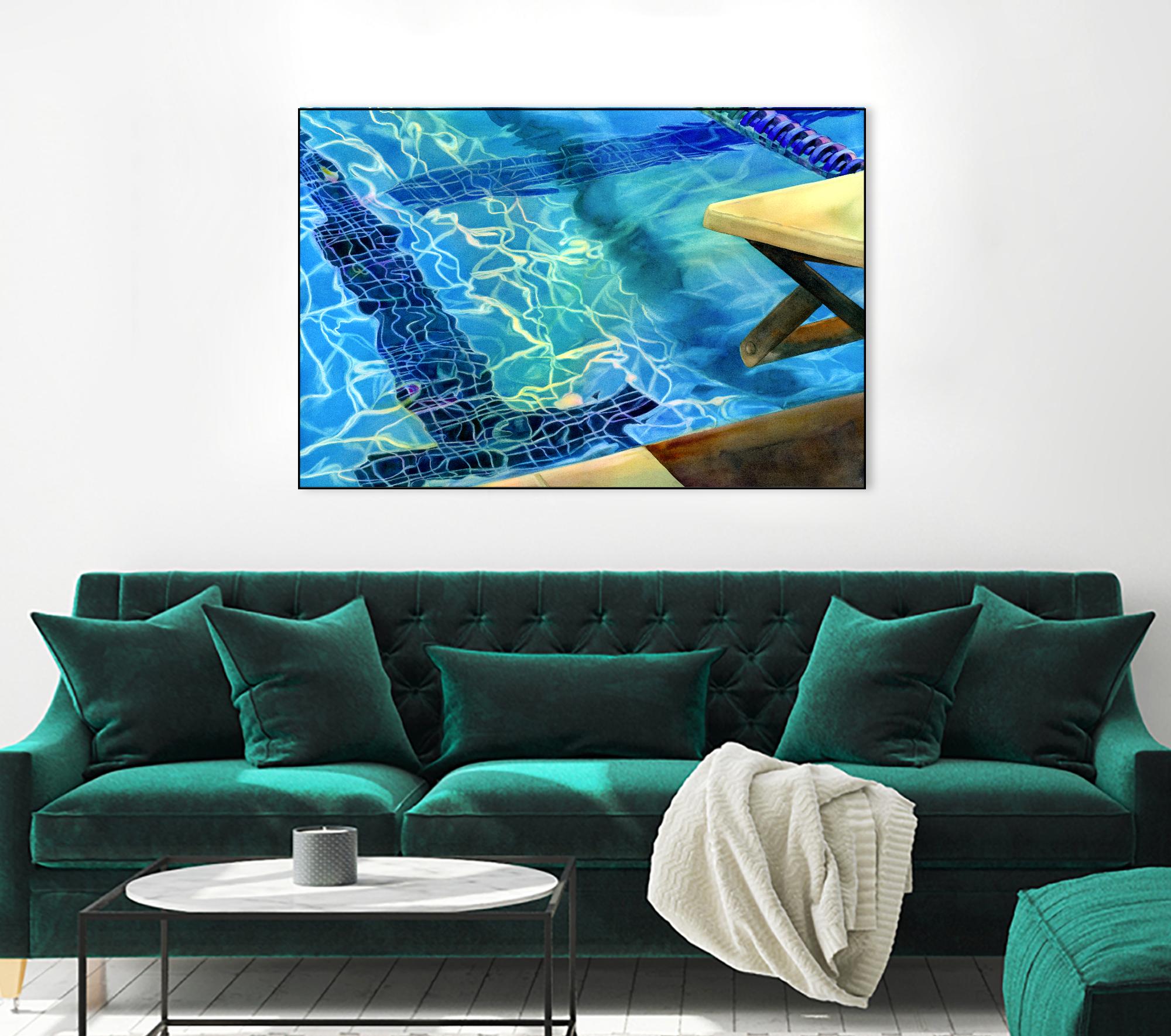 Between the Lanes by Terri Hill on GIANT ART - beige leisure