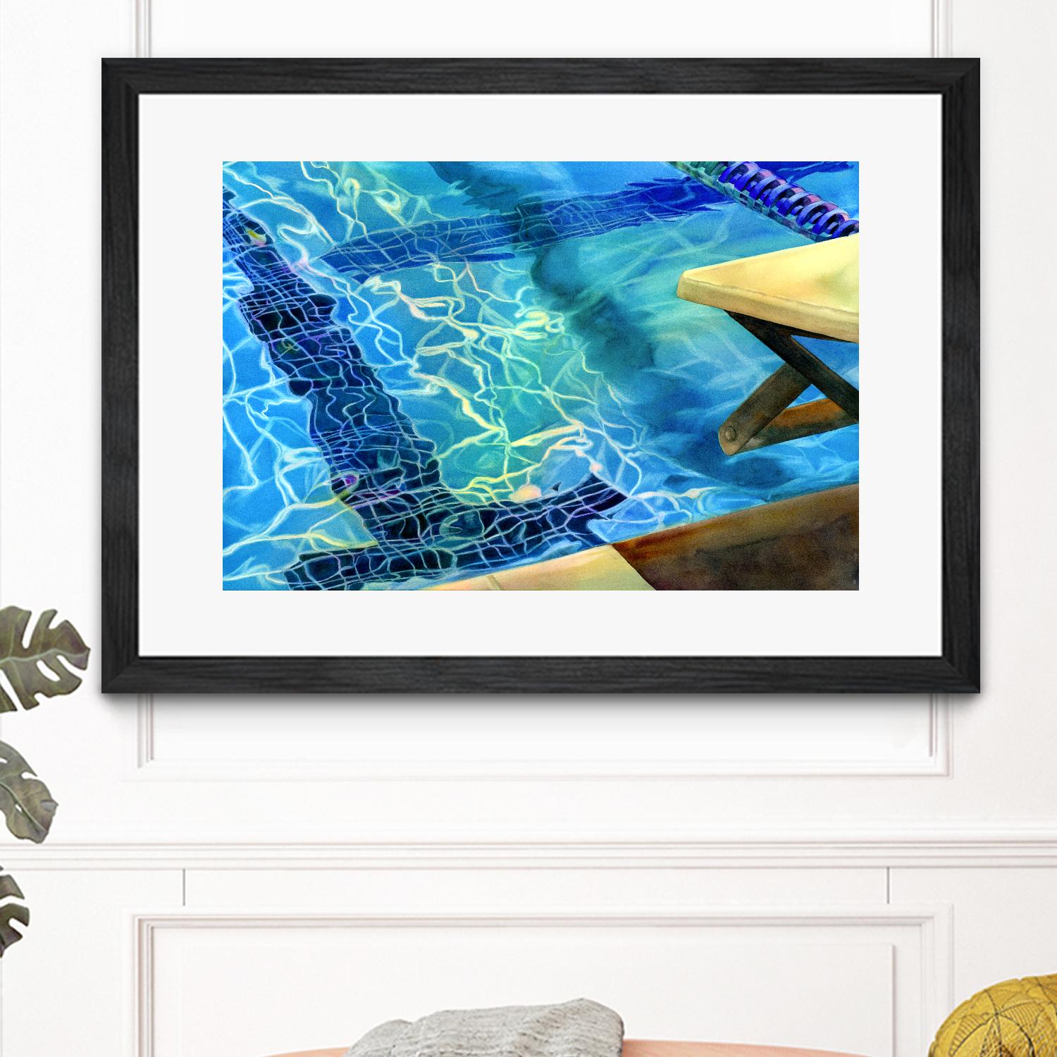 Between the Lanes by Terri Hill on GIANT ART - beige leisure