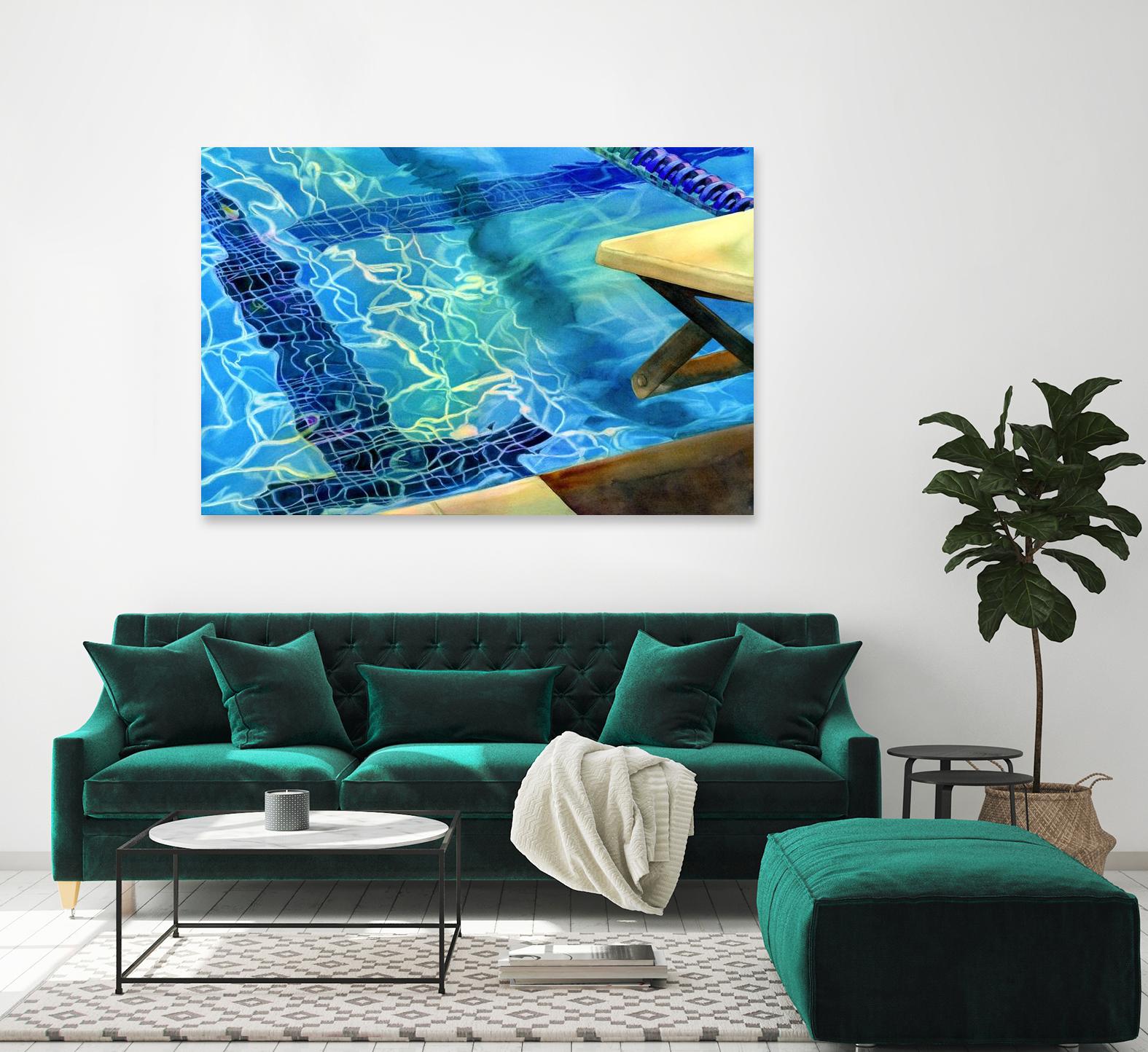 Between the Lanes by Terri Hill on GIANT ART - beige leisure