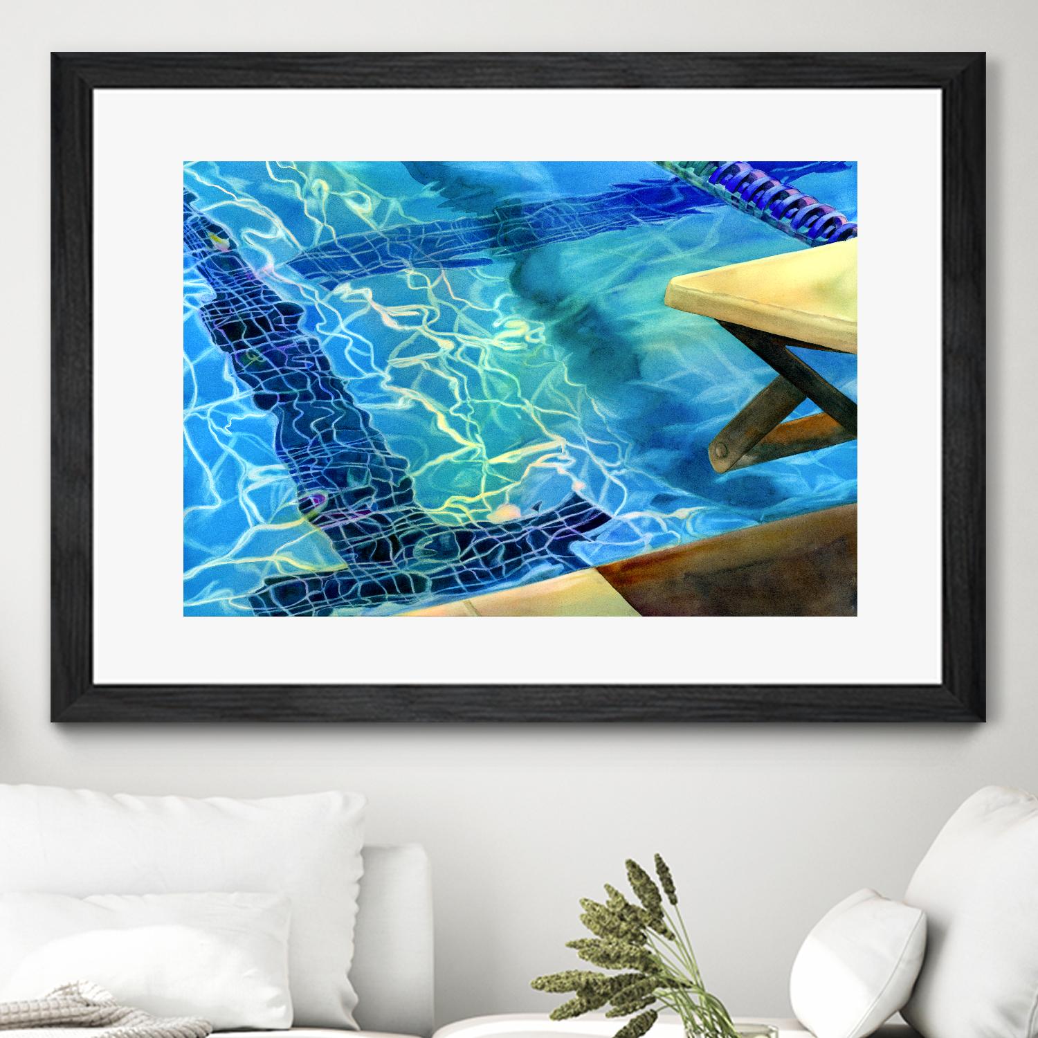 Between the Lanes by Terri Hill on GIANT ART - beige leisure