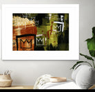 Graffiti Crowns by Tracy Hiner on GIANT ART - orange contemporary