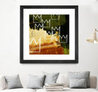 Graffiti Crowns C by Tracy Hiner on GIANT ART - orange contemporary