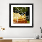 Graffiti Crowns C by Tracy Hiner on GIANT ART - orange contemporary