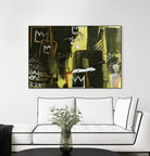 Graffiti by Tracy Hiner on GIANT ART - black contemporary