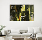 Graffiti by Tracy Hiner on GIANT ART - black contemporary