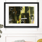 Graffiti by Tracy Hiner on GIANT ART - black contemporary