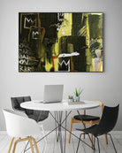 Graffiti by Tracy Hiner on GIANT ART - black contemporary