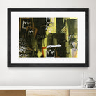 Graffiti by Tracy Hiner on GIANT ART - black contemporary