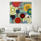 Fiesta 1 by Lisa Kesler on GIANT ART - red contemporary