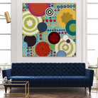 Fiesta 1 by Lisa Kesler on GIANT ART - red contemporary