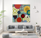 Fiesta 1 by Lisa Kesler on GIANT ART - red contemporary