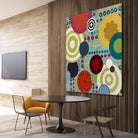 Fiesta 1 by Lisa Kesler on GIANT ART - red contemporary