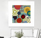 Fiesta 1 by Lisa Kesler on GIANT ART - red contemporary