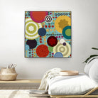 Fiesta 1 by Lisa Kesler on GIANT ART - red contemporary