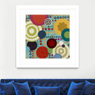 Fiesta 1 by Lisa Kesler on GIANT ART - red contemporary